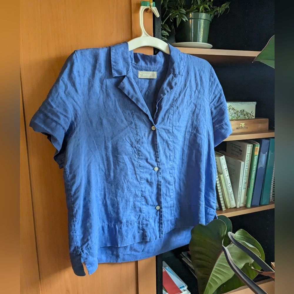 Everlane Linen Notch Shirt